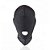 FETICHE CAPUZ SADO COM ABERTURA BOCA LOVETOYS PRETO - Imagem 1
