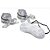 FETICHE KIT BONDAGE ALGEMA E VENDA LOVETOYS CINZA - Imagem 1