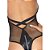 BODY ARRASTÃO C/ ZIPER E COLEIRA KINK LEG0137  P/M - Imagem 2