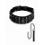FETICHE COLEIRA C/GUIA EM COURO E METAL OUCH NECK PRETO - Imagem 3