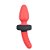 PLUG MINORITY 4 10CM C/ LED VERMELHO - Imagem 2