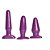 PLUG KIT PLUG ANAL ABSOLOO ROXO - Imagem 2