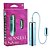 VIBRADOR SENSUAL SHINE CAPSULA COM CONTROLE AZUL METALIZADO - Imagem 1