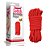 FETICHE BONDAGE CORDA 10M VERMELHO - Imagem 1