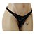 FETICHE COURO TAPA SEXO COM ESPINHOS PRETO - Imagem 1