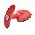 PLUG ANAL ANATOMICO HARD (HA138) COBRE VELHO P - Imagem 1