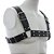 FETICHE HARNESS COM FIVELAS FRONTAIS YL0150 LOVETOYS PRETO - Imagem 3