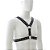 FETICHE HARNESS C/ DUAS ARGOLAS YL0146 LOVETOYS PRETO - Imagem 1