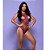 LINGERIE YAFFA BODY REGATA COM STRASS Y2091 MARSALA U - Imagem 1