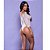 LINGERIE YAFFA BODY DE STRASS Y2065 BRANCO U - Imagem 3