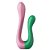 Vibrador Duplo Flexível Linha Vibra Collors - DOUBLE PASSION - IM0415 - Imagem 2