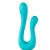 Vibrador Duplo Flexível Linha Vibra Collors - DOUBLE PASSION - IM0415 - Imagem 3