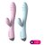 VIBRADOR PONTO G COM ESTIMULADOR DE CLI MVE4228 - Imagem 1