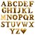 LETRAS DOURADAS PARA CALCINHAS - Imagem 1