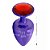 PLUG COM PEDRA HARD (HA114L) LILÁS M - Imagem 2