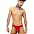 CUECA JOCKSTRAP TRANSPARENTE VERMELHO - Imagem 1