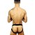 CUECA JOCKSTRAP TRANSPARENTE PRETO - Imagem 2