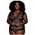 BODY SEM BOJO EM RENDA PLUS706603 LIEBE PRETO (T) - Imagem 1