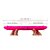 Vibrador Duas Pontas Recarregável 9 Vibrações Massageador Dildo Cici S-Hande -  6215 - Imagem 3