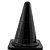 PLUG ESTIMULADOR COM FORMATO EM CONE PRETO U - Imagem 1