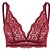 SUTIÃ SEM BOJO EM RENDA SWEET 503304 LIEBE VERMELHO 44 - Imagem 1