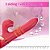 Vibrador Recarregável Ponto G Com Anéis Vai e Vem e Clitóris com Sucções - PG123 / 7465 / XE1010 - Imagem 3