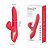 Vibrador Recarregável Ponto G Com Anéis Vai e Vem e Clitóris com Sucções - PG123 / 7465 / XE1010 - Imagem 6
