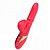 Vibrador Recarregável Ponto G Com Anéis Vai e Vem e Clitóris com Sucções - PG123 / 7465 / XE1010 - Imagem 1