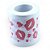 BRINCADEIRA PAPEL HIGIENICO COM MARCAS DE BEIJOS DE BATOM - Imagem 2