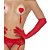 LUVA SAPEKA FASHION VERMELHO U - Imagem 2