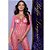 LINGERIE YAFFA MACACÃO NEON COM MANGA 3/4 Y9032 ROSA U - Imagem 1
