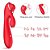 Vibrador Euphoria com Estimulador de Clitóris Pulsação e Sucção Recarregável 2021 - 2798 - M-ZX-2021 - Imagem 3