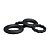 Anel Peniano Duplo Silicone com Textura Ondular  - Ring - 7330 - Imagem 2