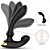 Vibrador Massageador de Próstata com Pulsação - Recarregável com Controle - RAPER-RCT - S-Hande - 6912 - Imagem 6