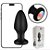 Plug Anal em Silicone com Rotação e Luz de Led - Recarregável - 9,6x3,6 - SI 8630 - Imagem 1