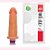 PROTESE 8L C/VIBRO 17X5CM ADAO41N BEGE U - - Imagem 1