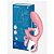 Vibrador Ponto G com Estimulador de Clitóris em Silicone Hug Me - Satisfyer SF2170 SF2149 - Imagem 1