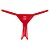 CALCINHA SENSUALLE TANGA POMBINHA VERMELHO U - Imagem 1