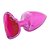 PLUG ANAL CORAÇÃO HARD (HA121) ROSA M - - Imagem 1