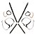 FETICHE HARNESS COM BRACELETE E DETALHES DOURADOS - Imagem 3