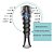 Vibrador Penetrador Espiral em Silicone Médico Recarregável 12 Frequências - Anal e Vaginal - 8236NA-4 - Imagem 4