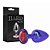 PLUG COM PEDRA HARD (HA118L) LILÁS P - Imagem 1