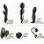 Kit do Prazer Vibradores SUPER LUXO - FOLHEADOS À OURO 18k - 6 Itens - Queens Luxury Collection - LIB BI-014888H - Imagem 2