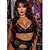 Conjunto Sexy Rock Star - Preto - 498 - Universo feminino - Imagem 3