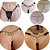 Calcinha Semi Joia - VERMELHA - Letras Palavra SEXY - Imagem 1