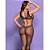 Bodystocking Macacão com Costas Abertas Yaffa - Y2152 - Imagem 2
