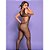 Bodystocking Macacão com Costas Abertas Yaffa - Y2152 - Imagem 4