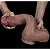 Pênis Dupla Densidade 27x5,3cm Dual Layered Platinum Silicone Cock Marrom - LOVETOY - PE177 - Imagem 3