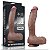 Pênis Dupla Densidade 27x5,3cm Dual Layered Platinum Silicone Cock Marrom - LOVETOY - PE177 - Imagem 1