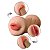 Masturbador Duplo Boca e Vagina - Realísticos em Cyber Skin - MA220 - Imagem 3
